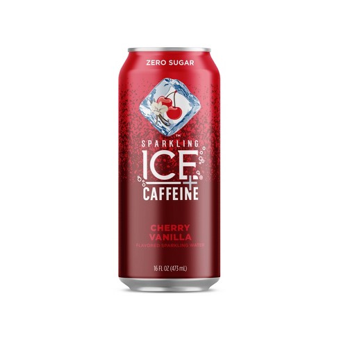 Sparkling Ice Caffeine Cherry Vanilla 16 Onz